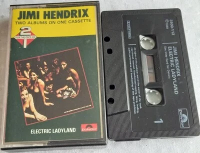Jimi Hendrix - ELECTRIC LADYLAND, Vintage Double Cassette Tape Album - Image 1 of 4