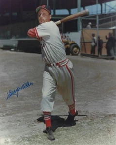 Signed 8x10 HARRY WALKER St. Louis Cardinals Autographed photo- COA - Picture 1 of 1