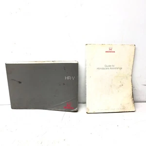 HONDA HR-V MK1 OWNER MANUAL HANDBOOK OPERATING BOOKLET GENUINE 1999-2006 - Picture 1 of 3