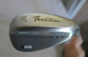 "Suela de molienda SGS Tradition Score 56* cuña club de golf empuñadura Lamkin vuelo pluma 35" - Imagen 1 de 11