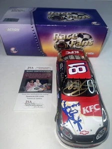 Dale Earnhardt Jr Autographed Chrome KFC #81 Signed 1/24 Diecast - JSA COA! - Picture 1 of 6