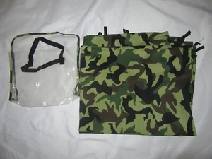 Military Camouflage Camo Fabric Cloth Hunting Hide Cover Shade 72" x 64" Loops - Picture 1 of 1