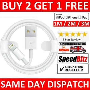Schnell Ladegerät Sync USB Kabel für Apple iPhone 6 7 8 X XS XR 11 12 13 14 Pro iPad - Bild 1 von 8