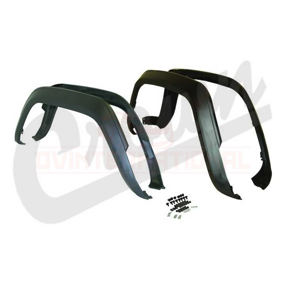 Crown Automotive Fender Flare Kit Front and Rear for Jeep Cherokee 1984-1996 - Image 1 of 1