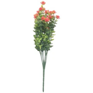 8Pcs Outdoor Uv Plants, 8 Branches Faux2045 - Picture 1 of 8