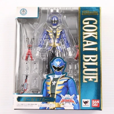 Figura de acción Japón S.H.Figuarts Gokai Blue Kaizoku Sentai Gokaiger Bandai 2011 Foto 1 de 4