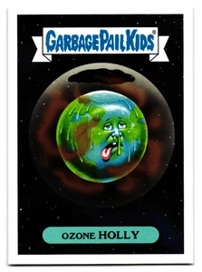 Pegatina de parodia capa de ozono Ozone Holly 2018 Garbage Pail Kids - Imagen 1 de 2