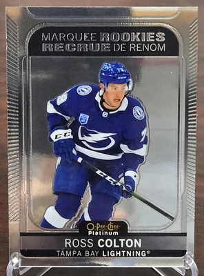 2021-22 O-Pee-Chee Platinum Ross Colton Marquee Rookies #214 Tampa Bay Lightning - Image 1 of 2