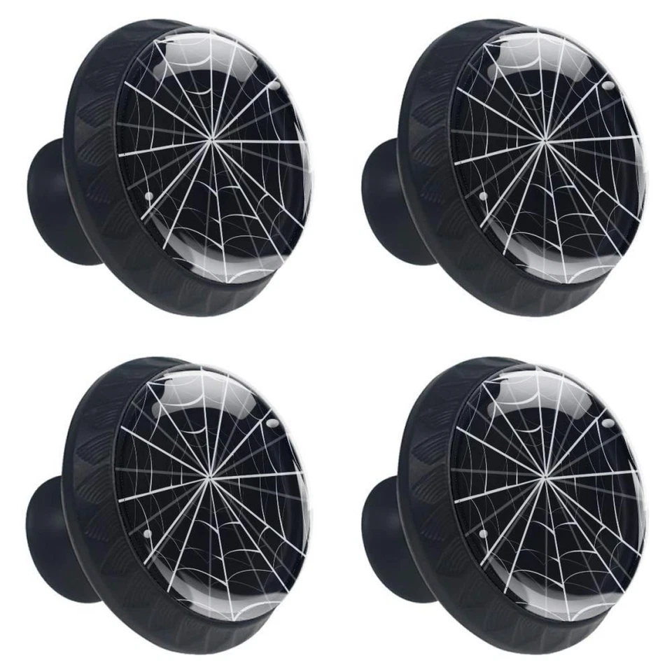 LORVIES Telaraña Cajón Perilla Tirador Manija Cristal Vidrio Forma Círculo Gabinete... Foto 1 de 4