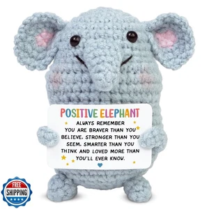 OASSIE Inspirierende Geschenke für Frauen - Mini Positive Häkelanimation - Bild 1 von 5