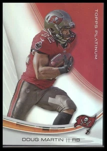 2013 Topps Platinum Doug Martin #50 Tampa Bay Buccaneers - Picture 1 of 2