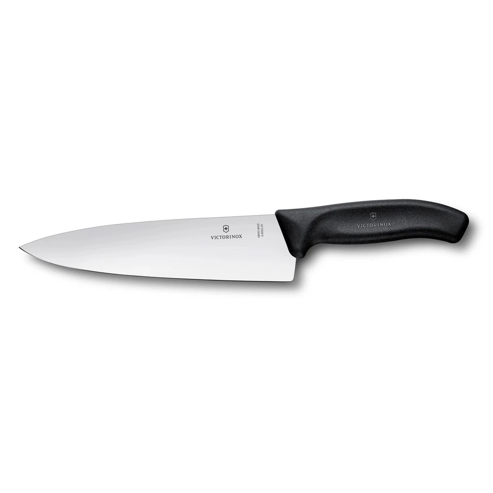 Cuchillo fijo Victorinox Swiss Classic de cocina 20 cm hoja de acero inoxidable negro Foto 1 de 2