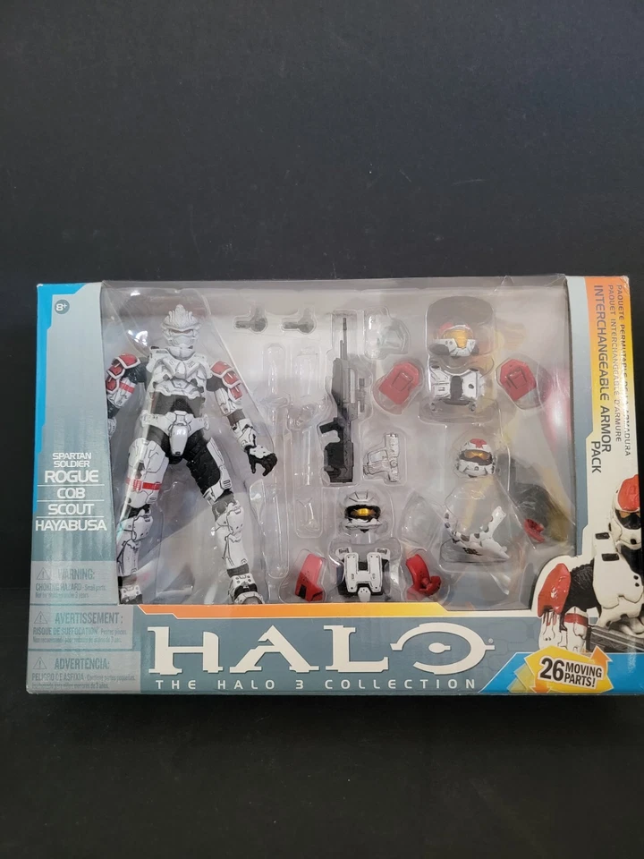 Halo 3 Collection Armor Pack Rogue Scout Hayabusa Mcfarlane B18 Please Read - Image 1 of 4
