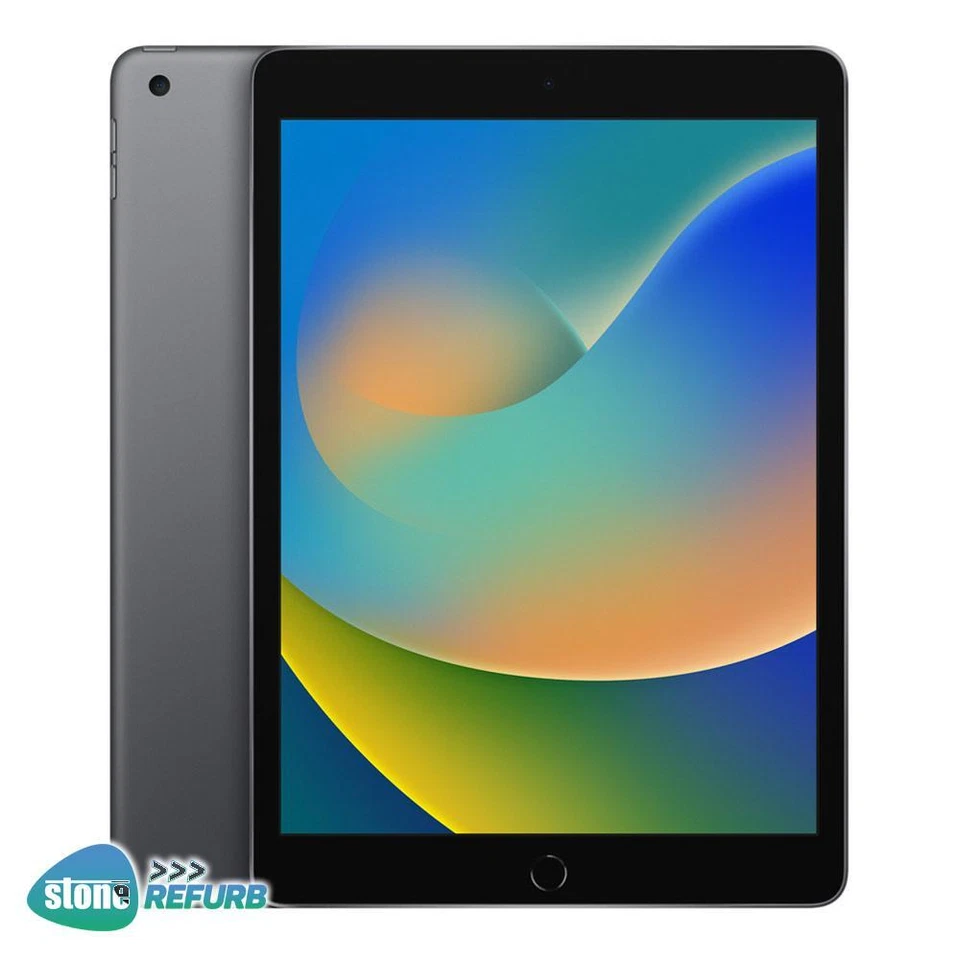 Apple iPad (9th Gen) - 64GB Storage - Space Grey - WiFi - Grade C - Image 1 of 1