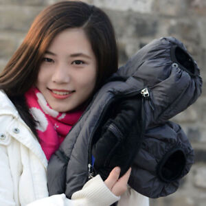 Winter Snow-Proof DSLR SLR Camera Warm Cover Bag Padded Insert Down Feather Coat