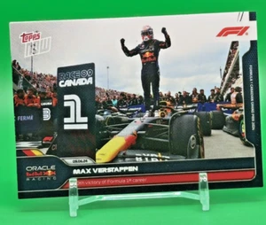 2024 Topps Now F1 25 MAX VERSTAPPEN RED BULL WIN 60TH RACE CANADA GP - Picture 1 of 2