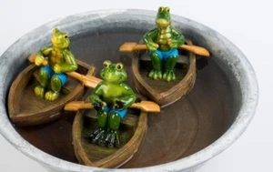 722249 Figura en bote de remos 13cm piedra artificial brillante PRECIO UNITARIO - Imagen 1 de 1