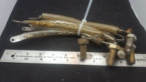 6 BULLONI CIASCUNO 1/2 CON CORDINO F52-3A - Foto 1 di 1