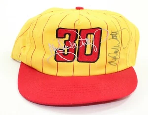 Vintage Sports Image Michael Waltrip #30 Auto Autograph Signed Snapback Hat Cap - Picture 1 of 4