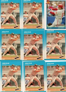  Baseball John Kruk  25 CARD LOT various teams/years - Picture 1 of 2