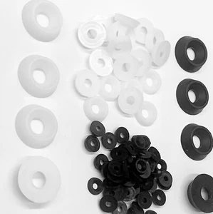 Rosetten für Senkkopfschrauben M3 M4 M5 M6 M8 Kunststoff Unterlegscheiben - Bild 1 von 6