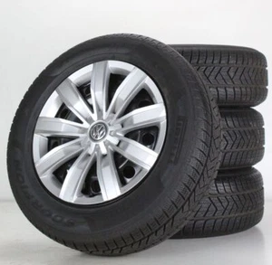 VW Tiguan II AD1 & Allspace Winterräder Felgen 17 Zoll Stahlfelgen 5QF601027J - Bild 1 von 5