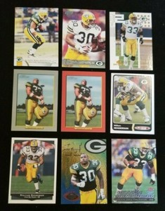 WILLIAM HENDERSON Green Bay Packers NFL Football Cards - You Pick the Card