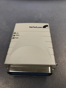 StarTech.com 1 Port 10/100 Mbps Ethernet Parallel Network Print Server PM1115P - Picture 1 of 3