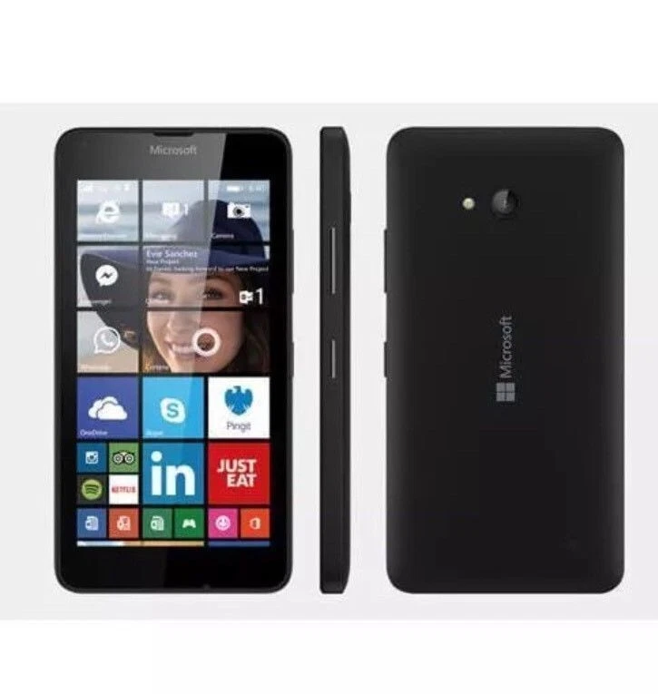  Microsoft Nokia Lumia 640 LTE*Black*4G* Window*EE Network* Excellent Condition  - Image 1 of 1