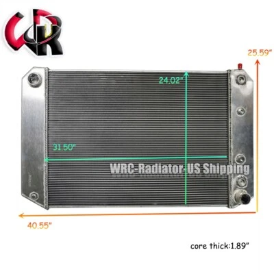 Radiator Fit 1991-2002 2001 Chevy C60 C70 Kodiak GMC C5000 C6000 C7000 Topkick - Image 1 of 4