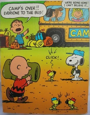 ¡De colección! Rompecabezas dorado 1975 *Snoopy & Friends* CAMP'S OVER * USADO EN EXCELENTE ESTADO Foto 1 de 4