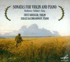 BEETHOVEN, SCHUBERT, GRIEG: SONATAS FOR VIOLIN & PIANO NEW CD