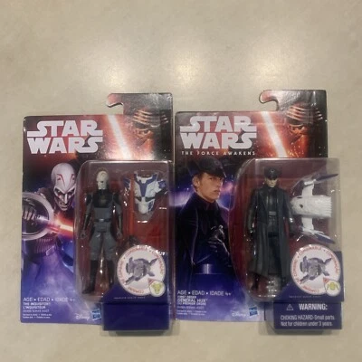 Lote de 2 figuras de acción Hasbro Star Wars El Inquisidor/General Hux nuevas selladas Foto 1 de 4