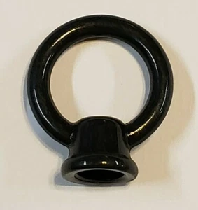 ANTIQUE BRONZE CAST BRASS STEEL LIGHTING FIXTURE LOOP TAP 1/4F NEW 20849BJB - Picture 1 of 4