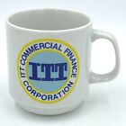 Itt Commercial Finance Corp Mug Coffee Cup Vintage Advertising Logo Ceramic Dh