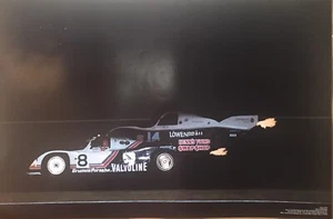 Porsche 962-Henns Racing- Porsche 962- Holbert Racing 1985 Original Car Poster! - Picture 1 of 2