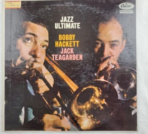 Bobby Hackett Jack Teagarden Jazz Ultimate 1958 Capitol T933 Record Vinyl LP VG - Imagen 1 de 2