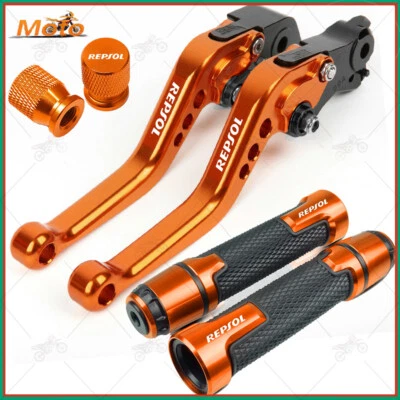 Для HONDA REPSOL CBR 954RR 600RR 1000RR ручки колпачки тормозные рычаги сцепления короткие новые - Изображение 1 из 4