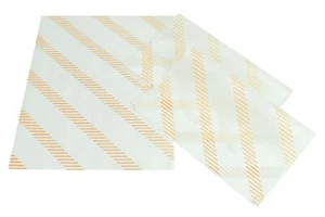 Envolturas de hamburguesas naranjas y blancas 250x320 mm por 2000 envoltura de tienda de comida para llevar catering - Imagen 1 de 1