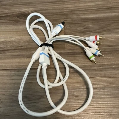 Cabo de áudio e vídeo Nyko HD Link para Wii componente folheado a ouro 8 pés - Imagem 1 de 4