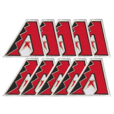 10 pcs Arizona Diamondbacks Logo Size 3.0"x2.5" Sew Embroidered Iron on Patches - Image 1 of 4