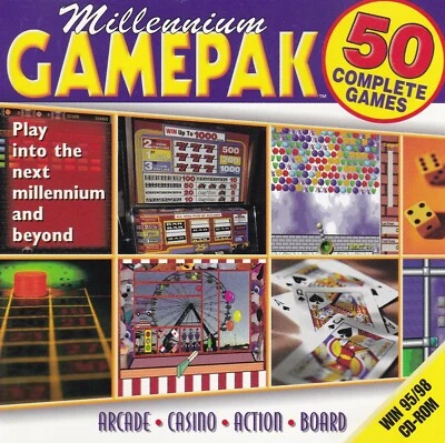 Vintage Millennium Gamepak - 50 Complete Games (PC, 1998) - Image 1 of 2
