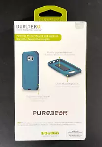 FUNDA RESISTENTE PUREGEAR AZUL CARIBEAN DUALTEK IMPACTO EXTREMO IMPACTO SAMSUNG GALAXY S6 NUEVA - Imagen 1 de 8