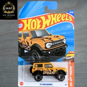Hot Wheels 21 Ford Bronco Orange #20 Mainline 2025 Case E | Coche nuevo - Imagen 1 de 2
