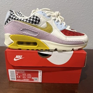 Nike Air Max 90 Patchwork Women's Size 6 Multicolor DM8075-100 OG ALL Deadstock - Picture 1 of 15