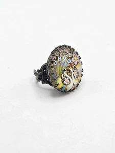 Vintage Ollipop USA Peacock Adjustable Ring 🦚 - Picture 1 of 6