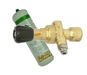Mini Gas Bottle Regulator Fits Disposable CO2 Argon Mig Tig Welding Portable NEW - Picture 1 of 7
