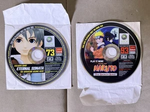 Xbox Magazine Demo Disc #73 &ETERNAL SONATA #93 Naruto The Broken Bond Rare - Picture 1 of 3