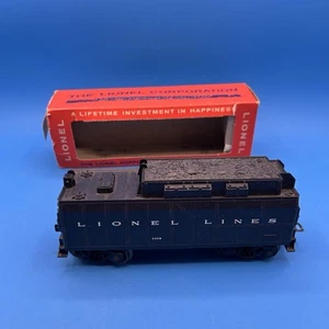 Lionel Postwar 243W O-Gauge Whistle Tender In Original Box Vtg Black Coal Train - Picture 1 of 9