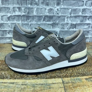 New Balance 990 30th Anniversary Gray White Made In USA M990GRY Mens Size 12 - Picture 1 of 10